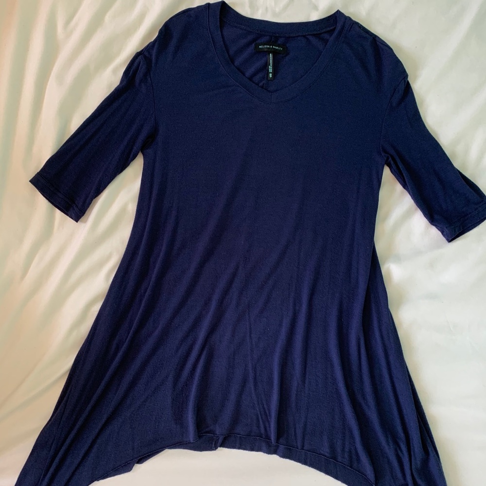 super soft navy dress